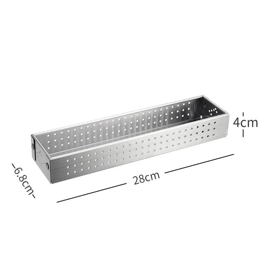 Boîte à couverts en acier inoxydable S
