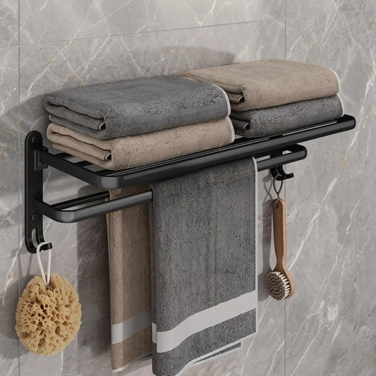 Porte-serviette pliable