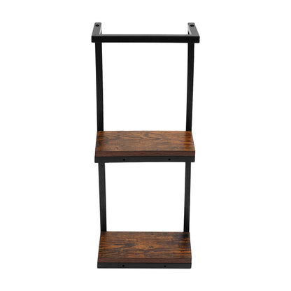 Porte serviette mural double
