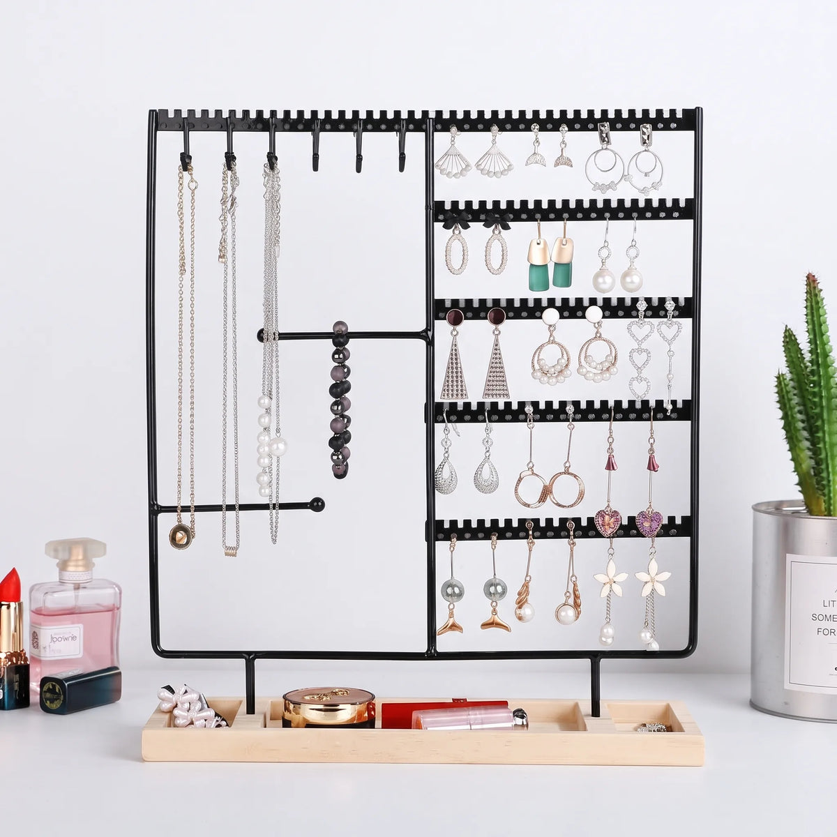 Présentoir à bijoux noir