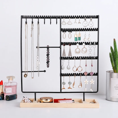Présentoir à bijoux noir
