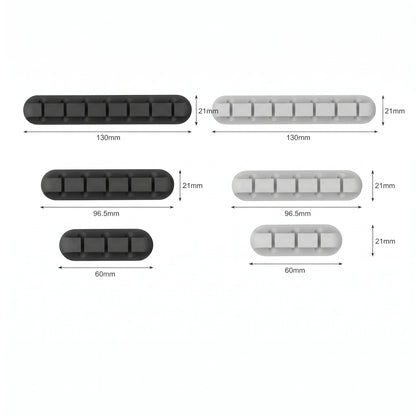 Range-câbles adhésif en silicone