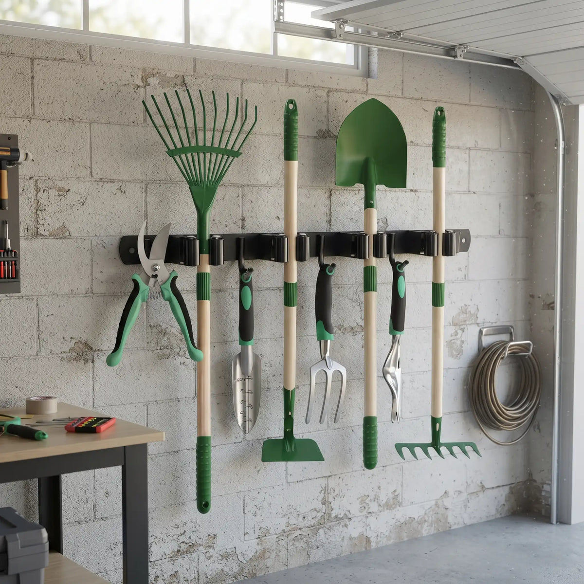 Rangement pour outils de jardinage