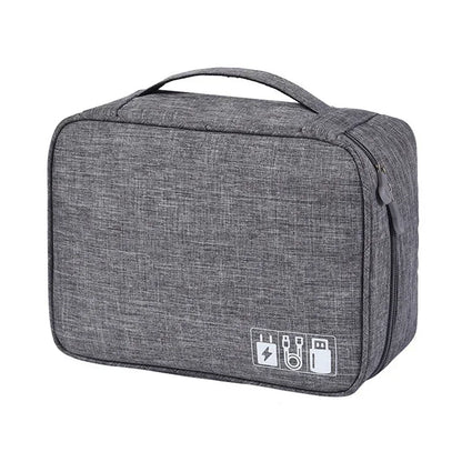 Sac de rangement multifonction pour valise gris