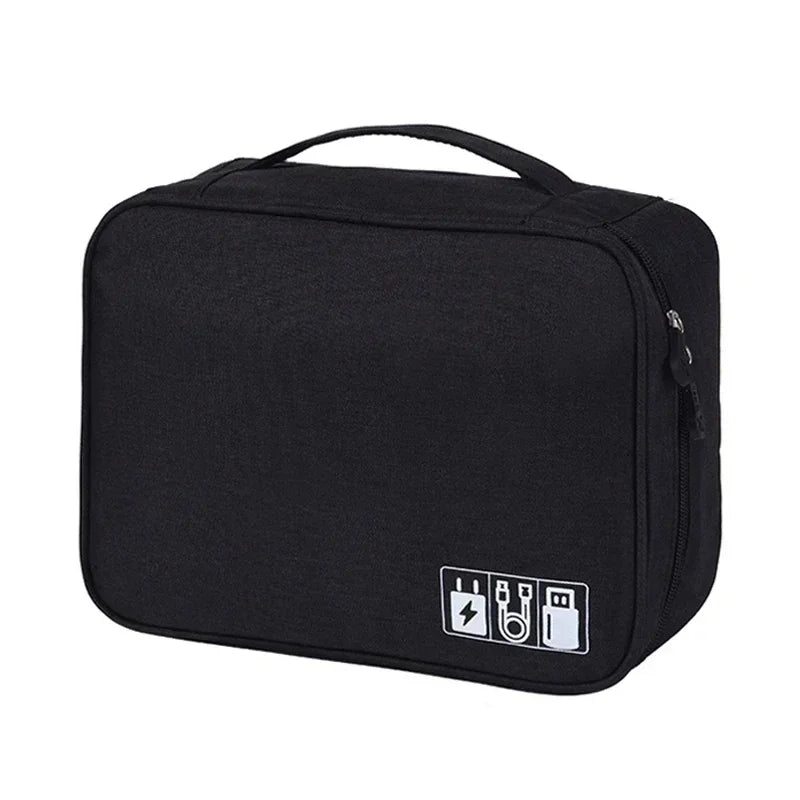 Sac de rangement multifonction pour valise noir
