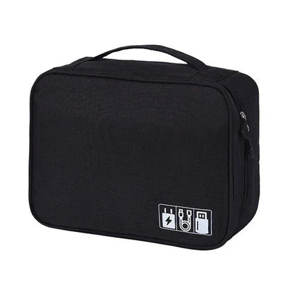 Sac de rangement multifonction pour valise noir