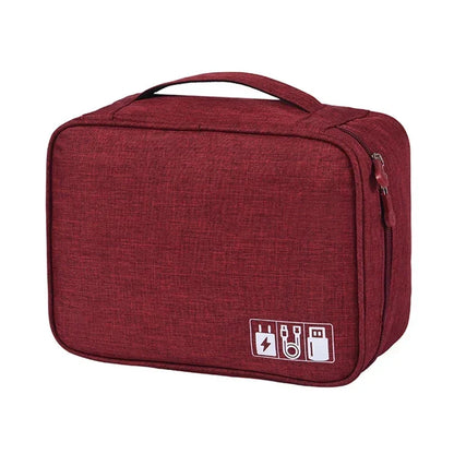Sac de rangement multifonction pour valise rouge
