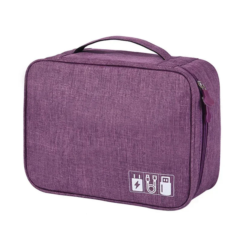 Sac de rangement multifonction pour valise violet