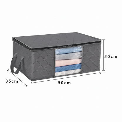 Sac de rangement pour vêtements de grande capacité 1 pièce 35L