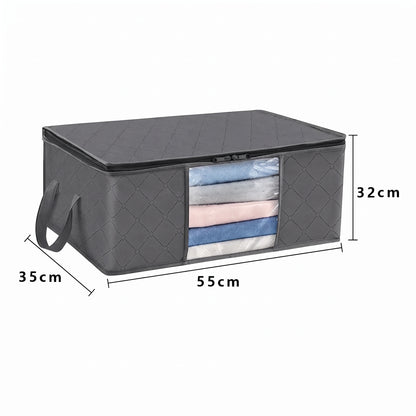 Sac de rangement pour vêtements de grande capacité 1 pièce 60L