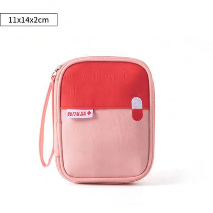 Sac médical organisateur de valise rose S