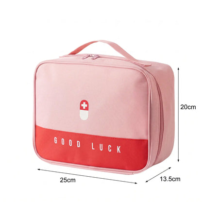 Sac médical organisateur de valise rose L