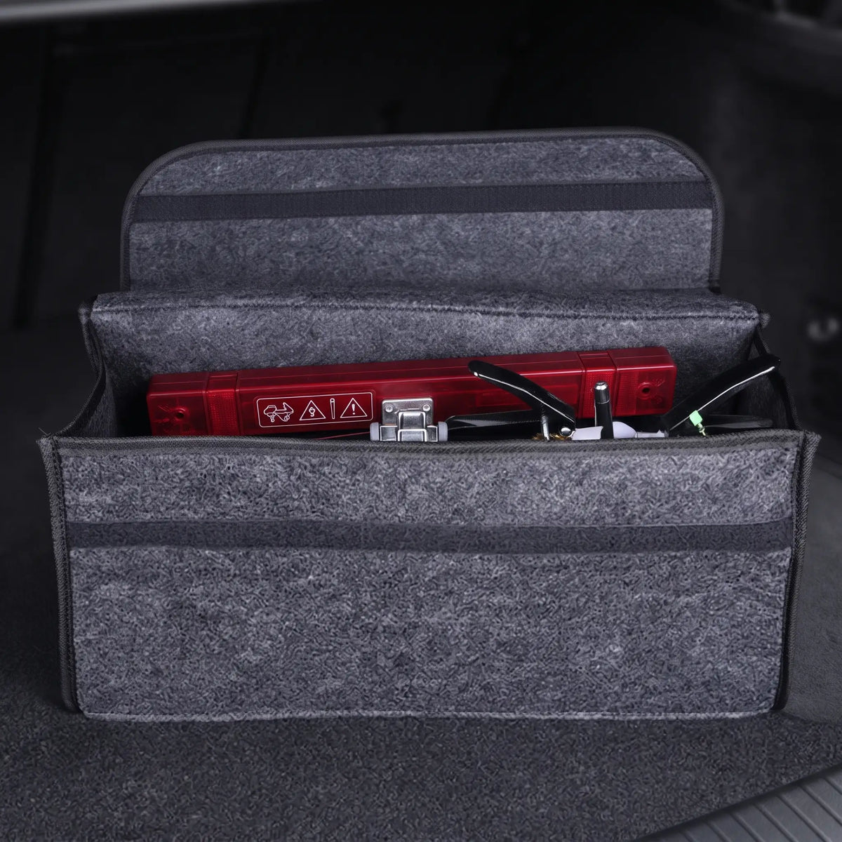 Sac organisateur pour coffre voiture