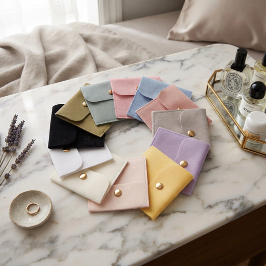 Sacs en velours pour bijoux