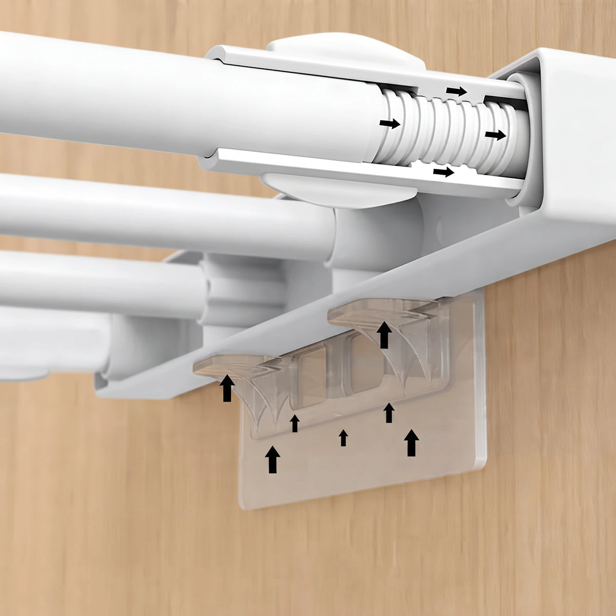 Séparateur garde-robe extensible 