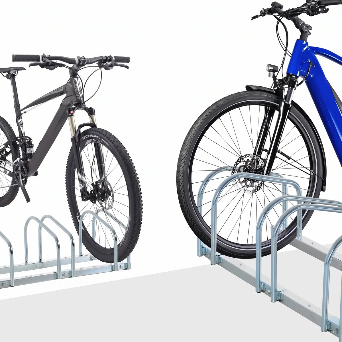 Support de vélo en acier 4 places
