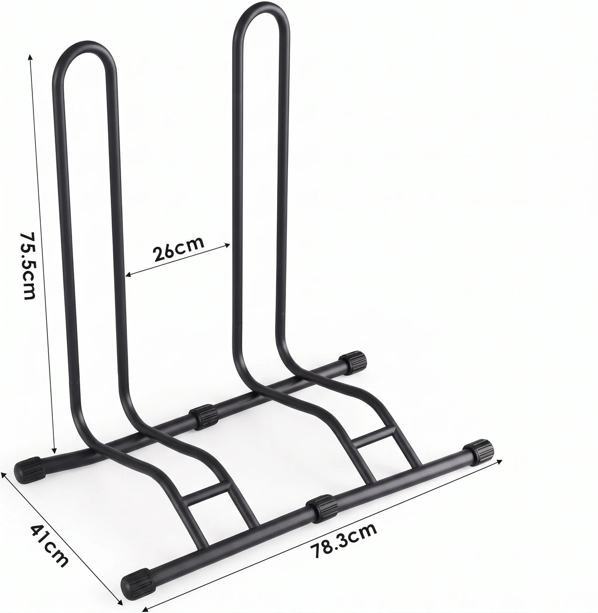 Support pour vélo 2 places