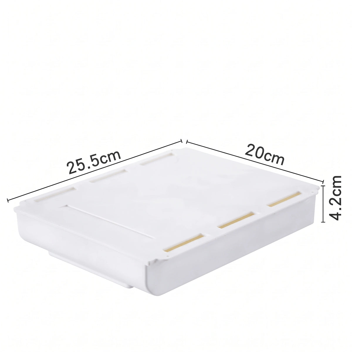 Tiroir de rangement sous bureau blanc L