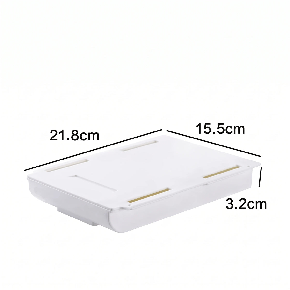 Tiroir de rangement sous bureau blanc M 