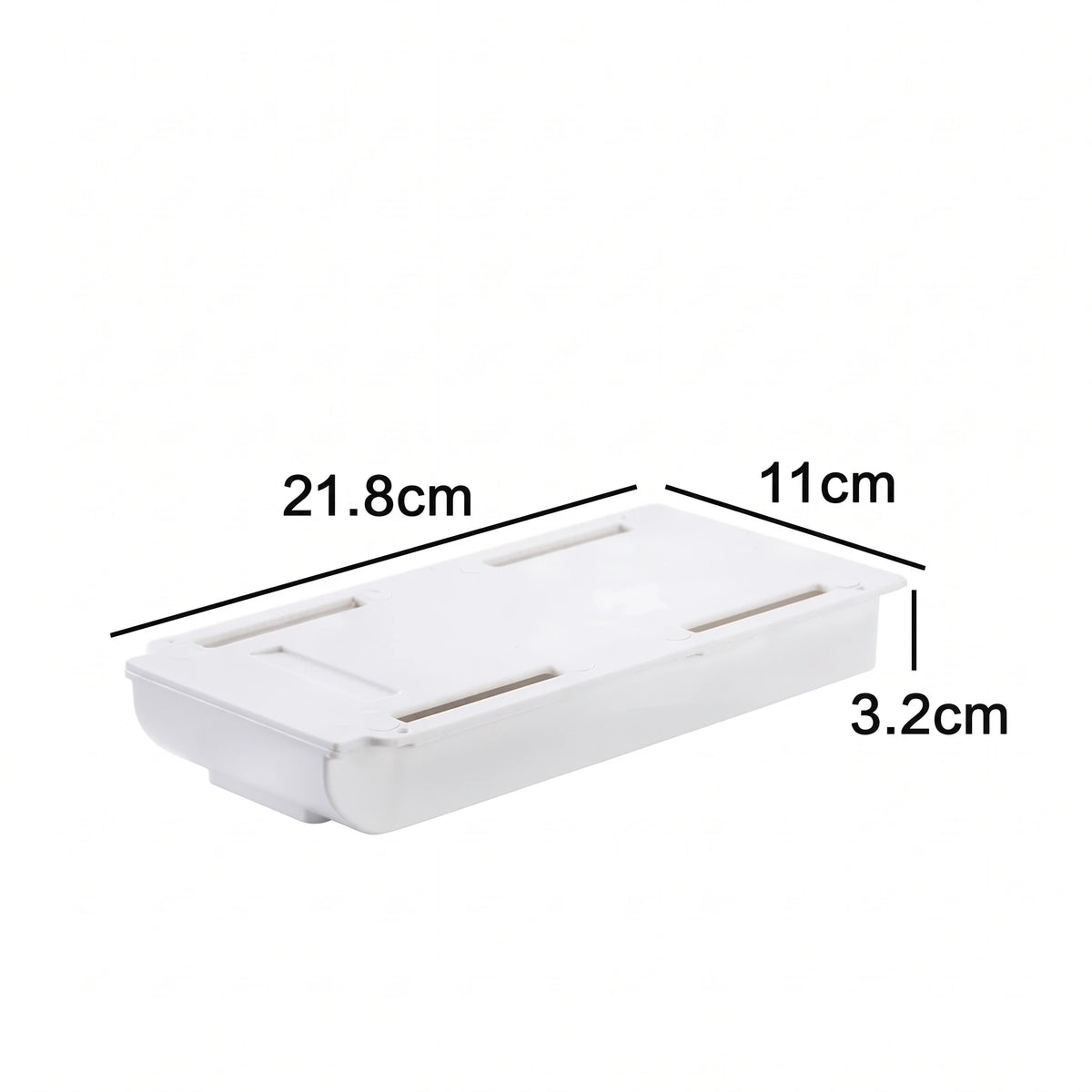 Tiroir de rangement sous bureau blanc s