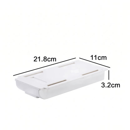 Tiroir de rangement sous bureau blanc s