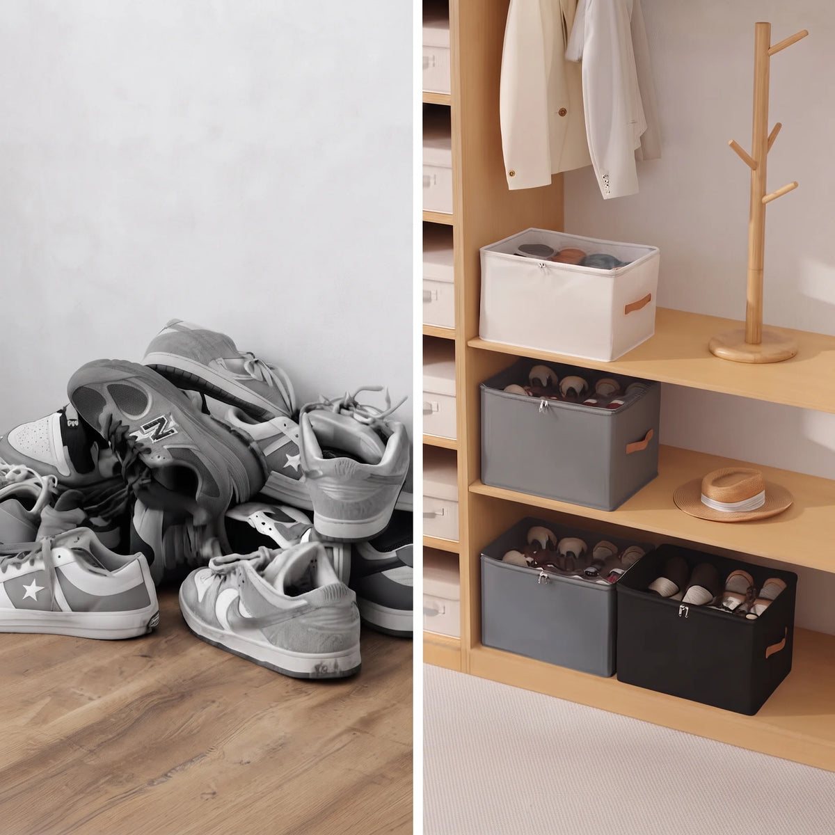 bac organisateur chaussures 