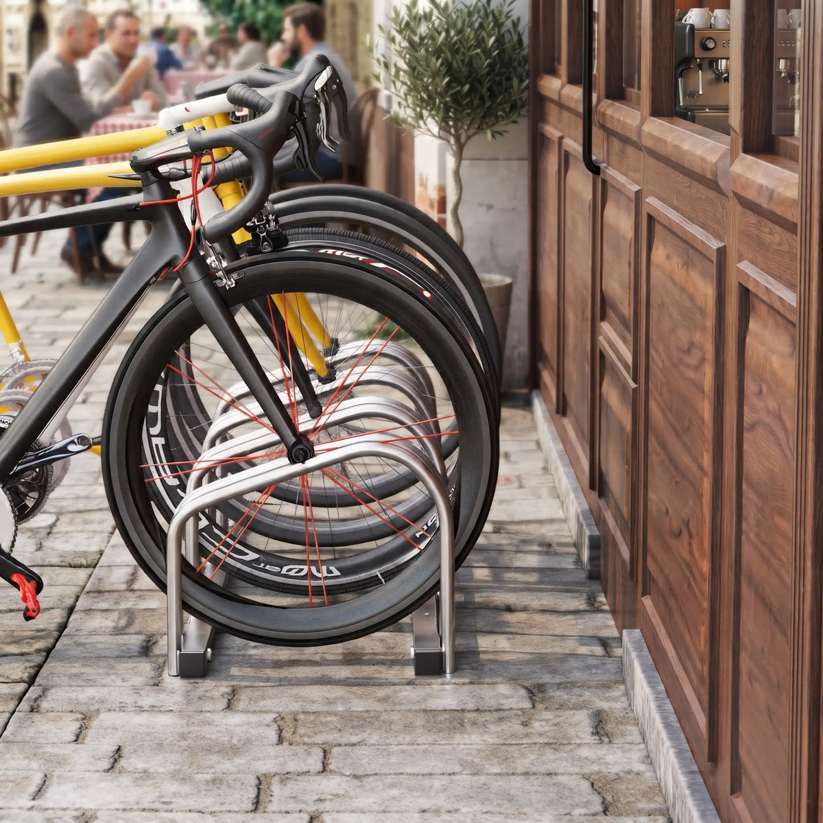 Support de vélo en acier 